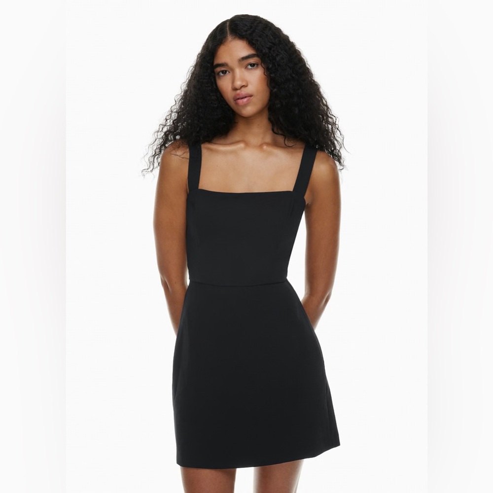 Aritzia Black Mini Dress